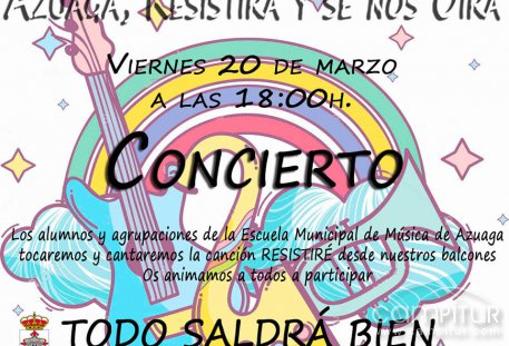 Inusual concierto de la Escuela Municipal de Música de Azuaga 