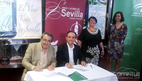 Firmado convenio para la creación de la Ruta de los Vinos y los Licores en la Sierra Norte 