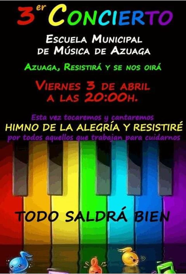 Tercer concierto de la Escuela Municipal de Música de Azuaga 