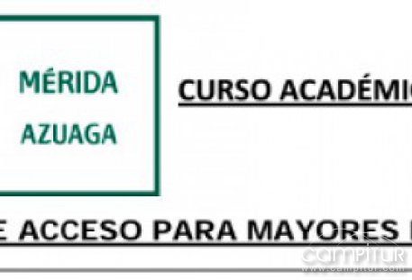 Curso de Acceso para Mayores de 45 años en Azuaga