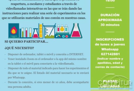 “Experimenta en casa” en Llerena 