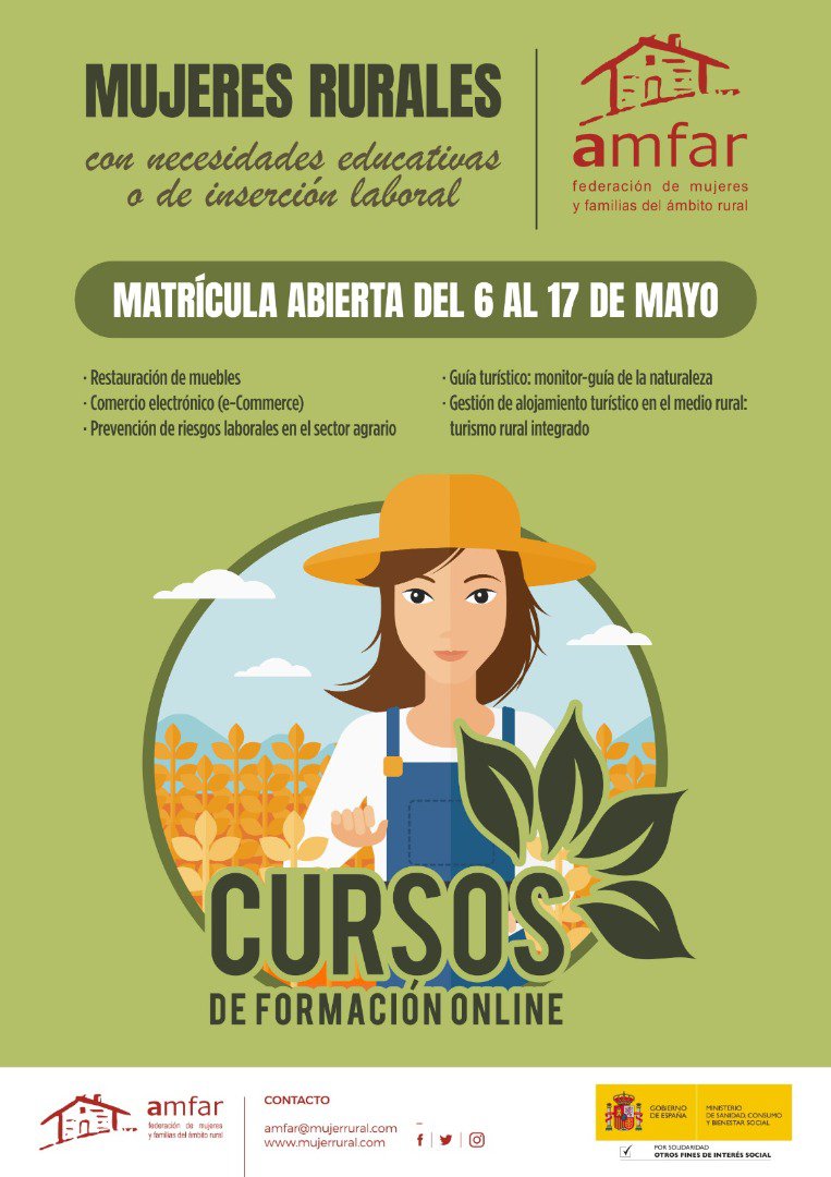AMFA organiza formaciones online 