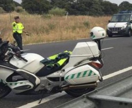 Accidente de tráfico en la A-432
