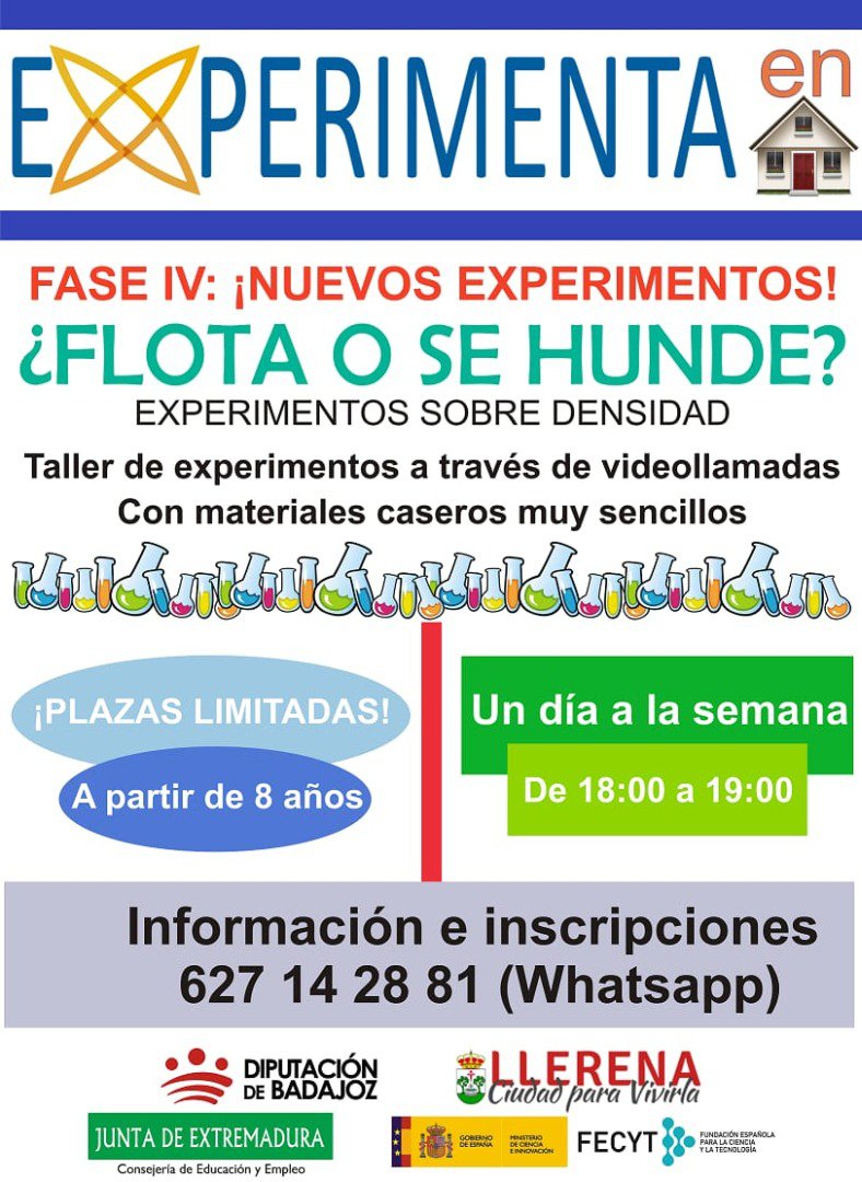 Experimenta continúa con sus talleres