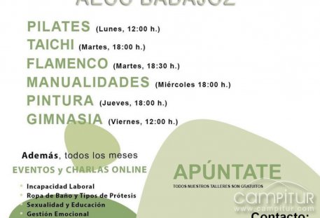 Talleres Online de la AECC de Badajoz 