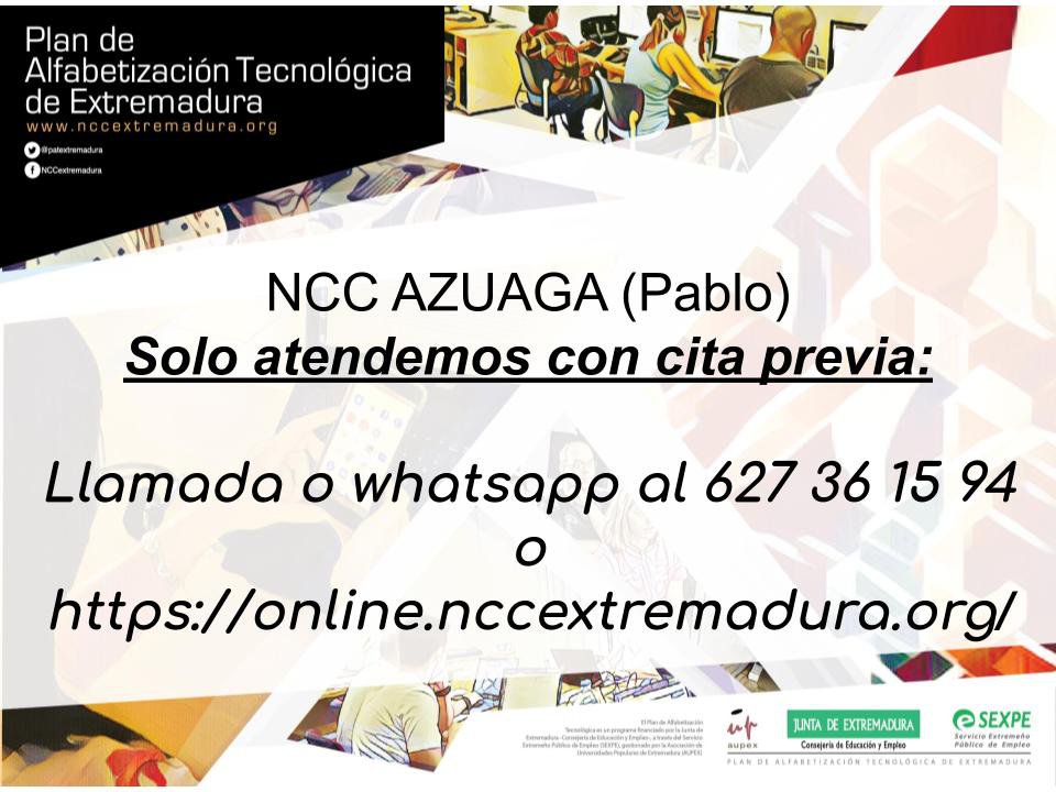 El NCC de Azuaga abre sus puertas 