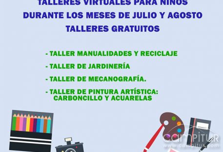 Talleres virtuales para niños en Azuaga 