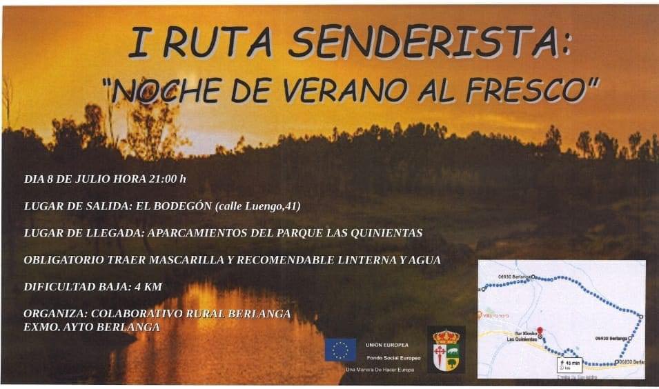I Ruta Senderista “Noche de Verano al Fresco”