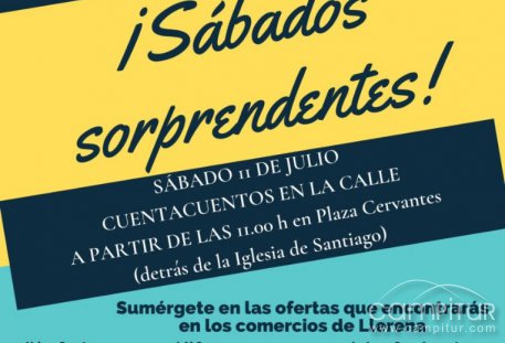 Cuentacuentos para el segundo Sábado Sorprendente en Llerena 