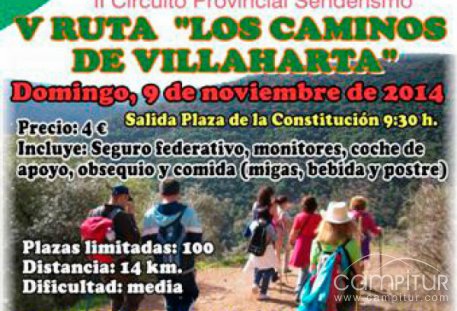 V Ruta “Los Caminos de Villaharta” 