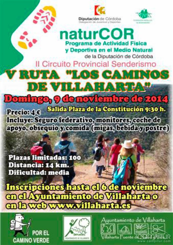 V Ruta “Los Caminos de Villaharta” 