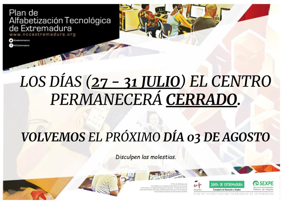 Plan de Alfabetización Tecnológica en Azuaga 