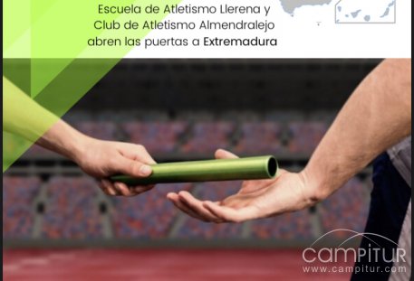 La Escuela de Atletismo Llerena abre las puertas de Extremadura al Testigo Solidario
