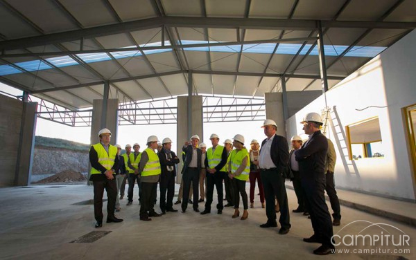 El presidente del Gobierno de Extremadura visita Azuaga  