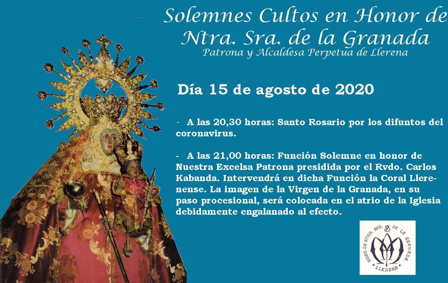 Llerena suspende sus actos culturales programados para estos días 