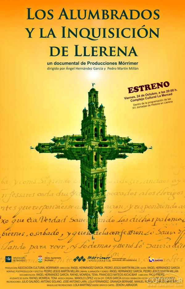 Estreno del documental “Los alumbrados y la Inquisición de Llerena” 