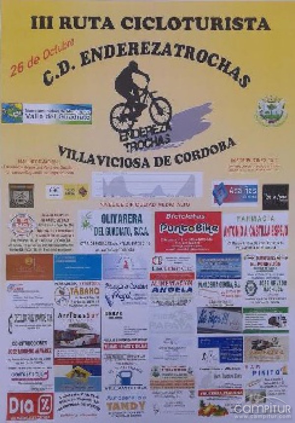 III Marcha Ciclista Enderezatrochas en Villaviciosa de Córdoba 