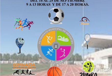 Abierto el plazo de inscripción Escuelas Deportivas de Azuaga 