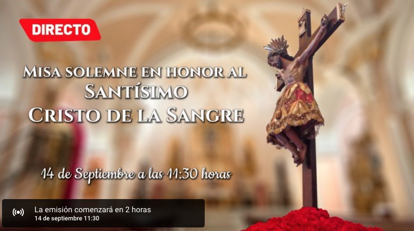 Misa en honor al Cristo de la Sangre de Ahillones 