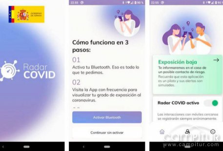 Ya funciona la app “Radar Covid” en Extremadura 