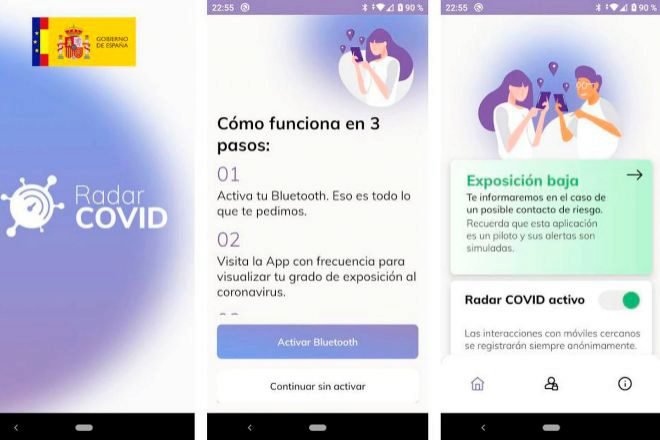 Ya funciona la app “Radar Covid” en Extremadura 