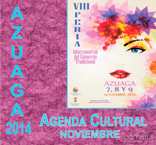 Agenda Cultural para el mes de noviembre en Azuaga 
