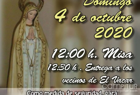 Villaharta despide a su Virgen de Fátima 