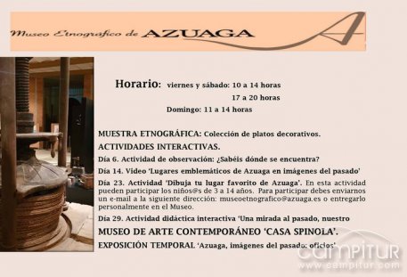 Actividades en el Museo Etnográfico de Azuaga