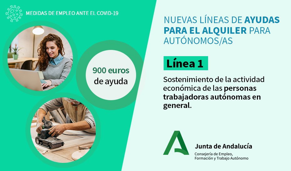 Nuevas ayudas a autónomos en Andalucía 