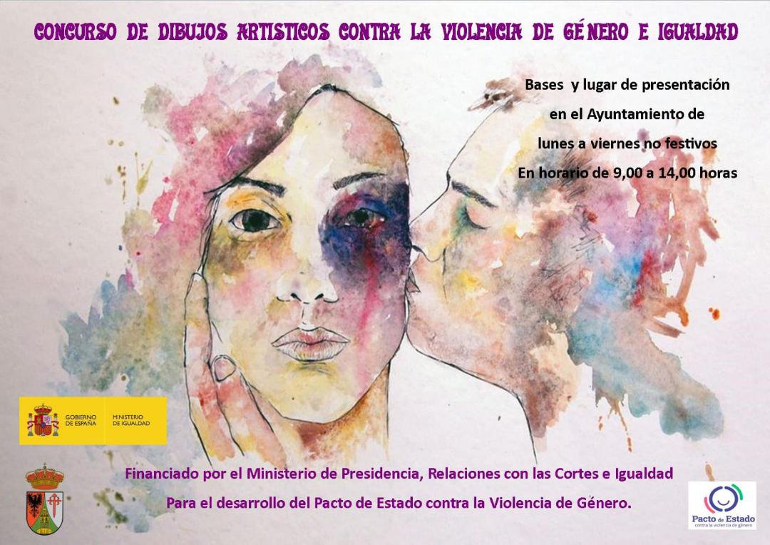 Concurso de Dibujos Artísticos contra la Violencia de Género e Igualdad 