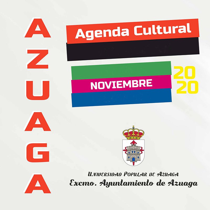 Agenda Cultural mes de noviembre de Azuaga 