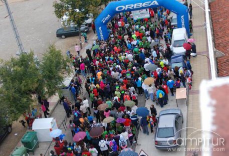 VIDEO: Los azuagueños se vuelcan con la I Marcha Solidaria Contra el Cáncer 