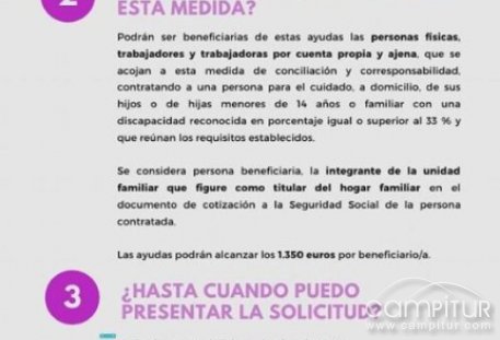 Ayudas para el fomento de la conciliación y la corresponsabilidad 