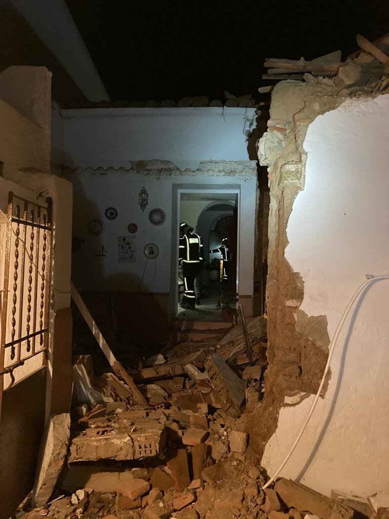Explosión de gas en una vivienda de Berlanga 