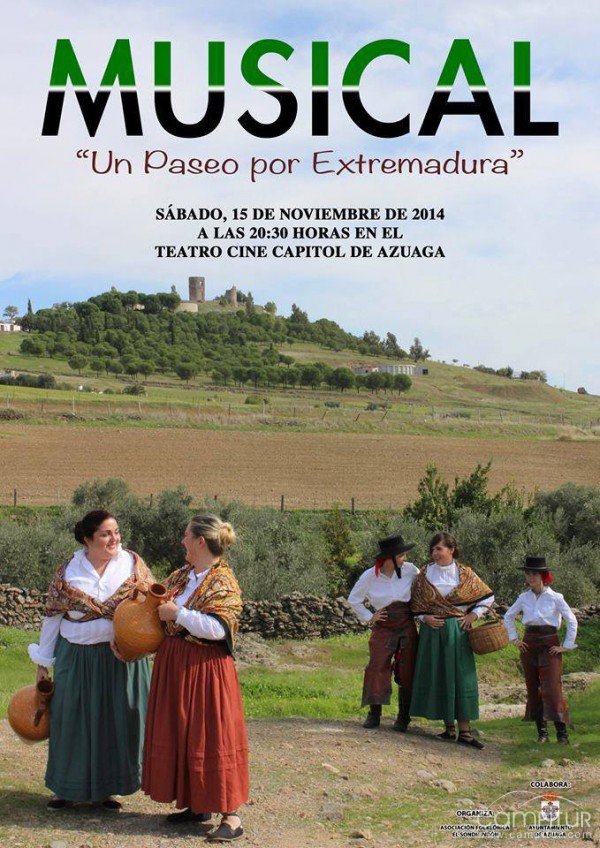 Musical “Un Paseo por Extremadura” en Azuaga 