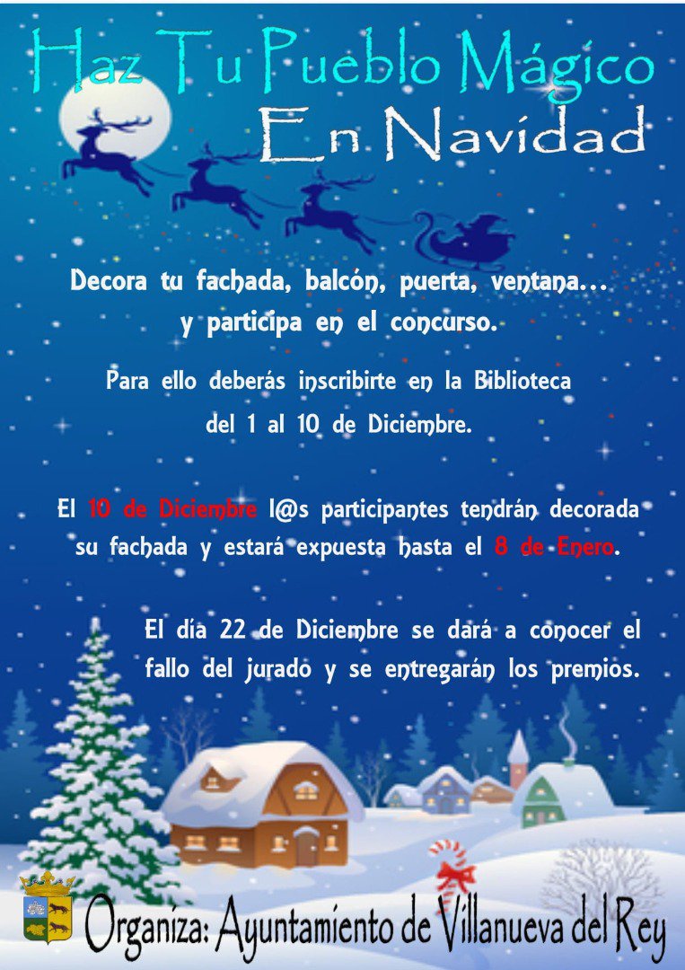 Concurso de Navidad en Villanueva del Rey 