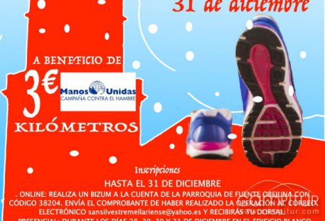 San Silvestre Mellariense Virtual 31 de diciembre 