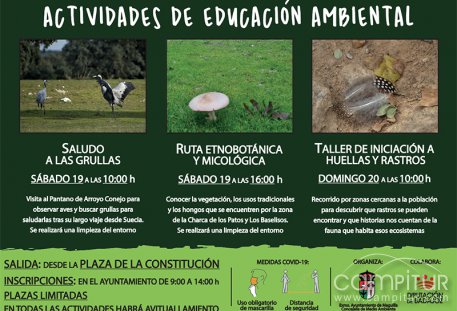 Actividades de Educación Ambiental en Maguilla 