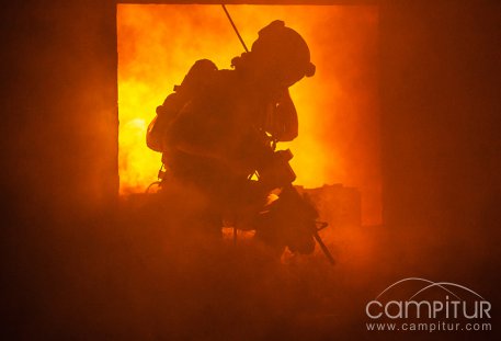 Incendio en una vivienda de Llerena 