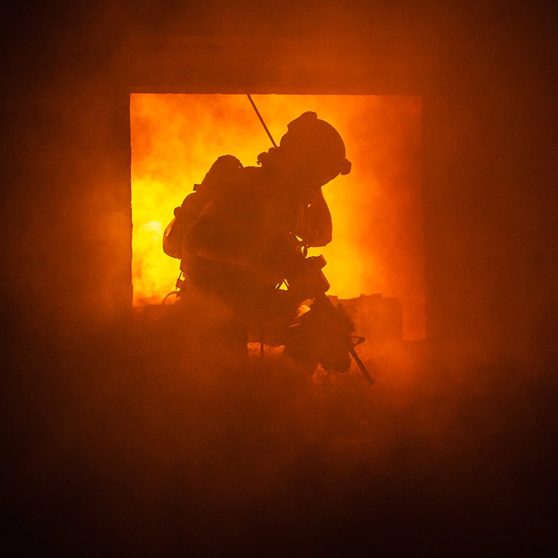 Incendio en una vivienda de Llerena 
