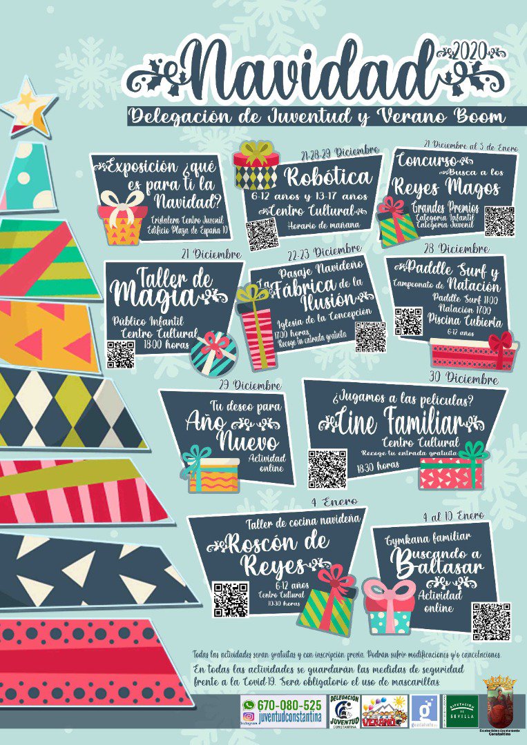 Actividades Navideñas en Constantina