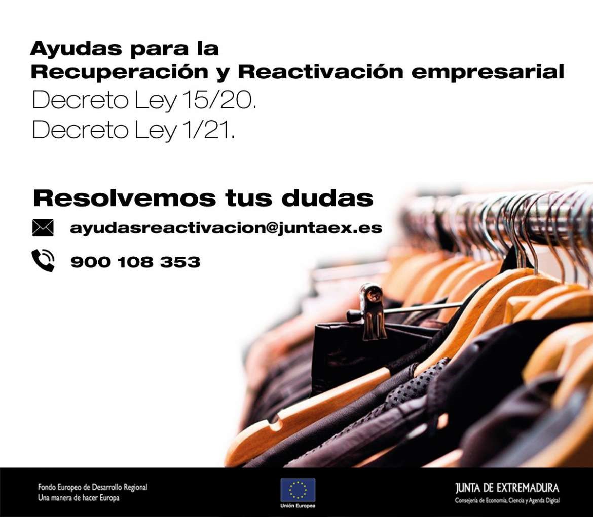 Ayudas para la Recuperación y Reactivación empresarial 