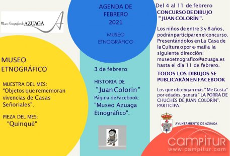 Agenda Cultural febrero Museo Etnográfico de Azuaga