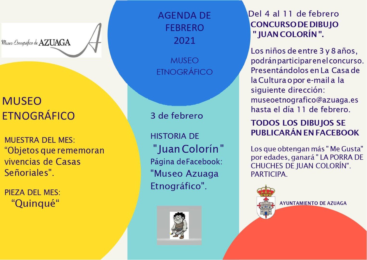 Agenda Cultural febrero Museo Etnográfico de Azuaga