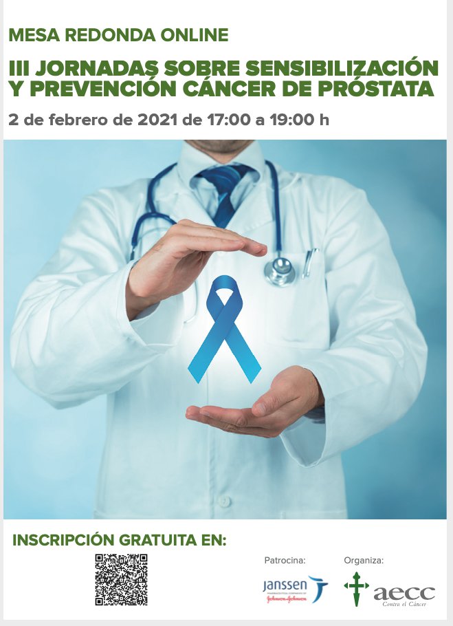 III Jornadas sobre Sensibilización y Prevención Cáncer de Próstata 