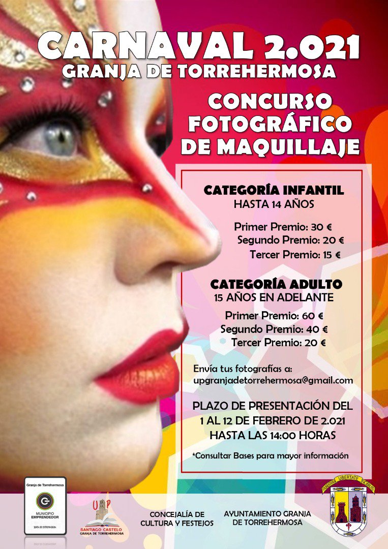 Concurso Fotográfico de Maquillaje Carnaval 2021