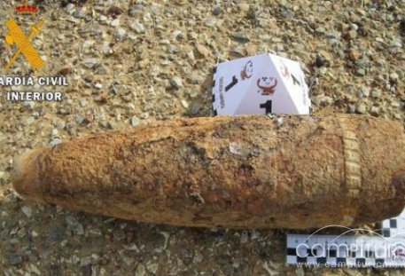 Desactivados artefactos de la Guerra Civil en Peraleda del Zaucejo 