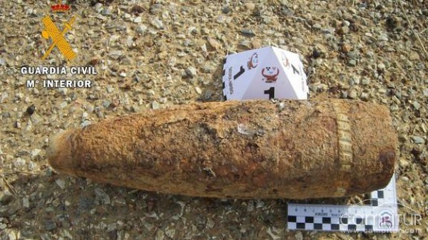 Desactivados artefactos de la Guerra Civil en Peraleda del Zaucejo 