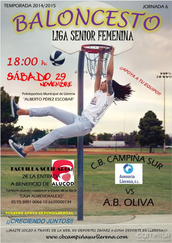 Agenda de Baloncesto para el fin de semana en Llerena 