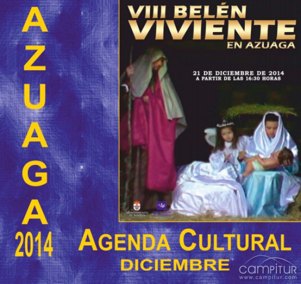 Agenda Cultural para el mes de diciembre en Azuaga 